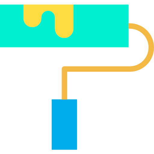 Paint roller icon