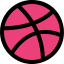 Dribbble іконка 64x64