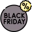 Black friday icon 64x64