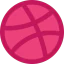 Dribbble іконка 64x64