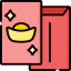 Red envelope icon 64x64
