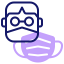 Facial mask icon 64x64