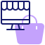 Online shopping icon 64x64