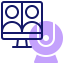 Video conference icon 64x64