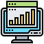 Chart icon 64x64