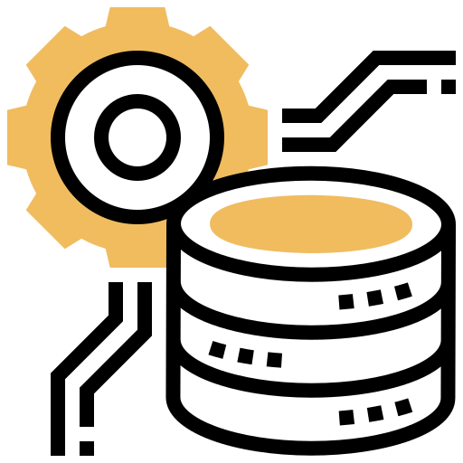 Data processing icon