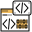 Binary code icon 64x64