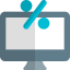 Desktop computer icon 64x64