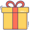Gift box icon 64x64