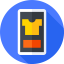 Online shopping icon 64x64