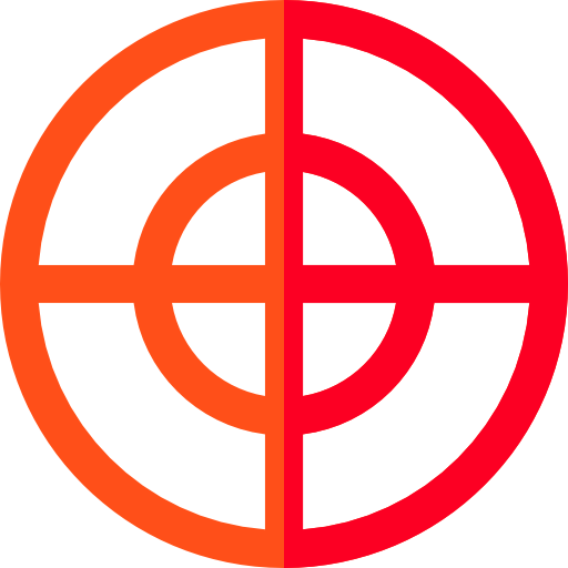 Circular target icon