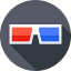 3d glasses icon 64x64
