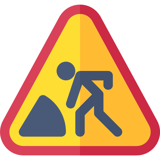 Road work icon
