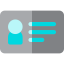 Id card icon 64x64