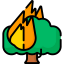 Forest fire icône 64x64