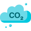 Carbon dioxide icon 64x64