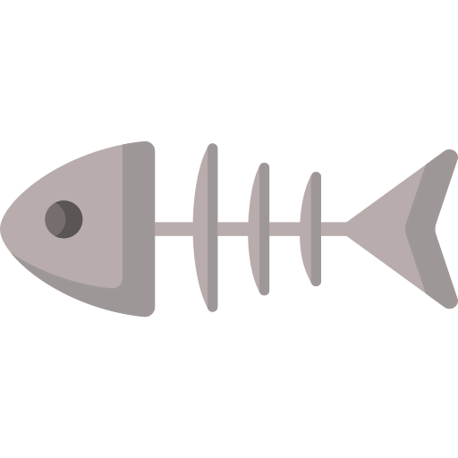 Fish bone icon