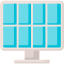 Solar energy icon 64x64
