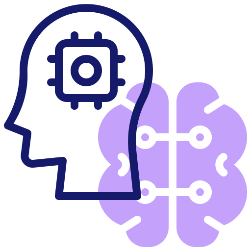 Artificial intelligence icon