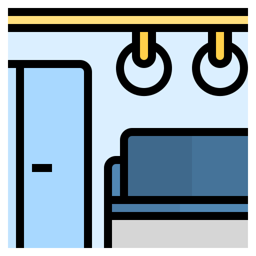 Electric train icon