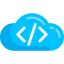 Cloud computing icon 64x64