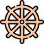 Dharma wheel icon 64x64