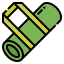 Yoga mat icon 64x64