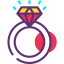 Wedding ring icon 64x64