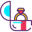 Diamond ring icon 64x64