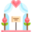 Wedding arch icon 64x64