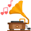 Gramophone Symbol 64x64