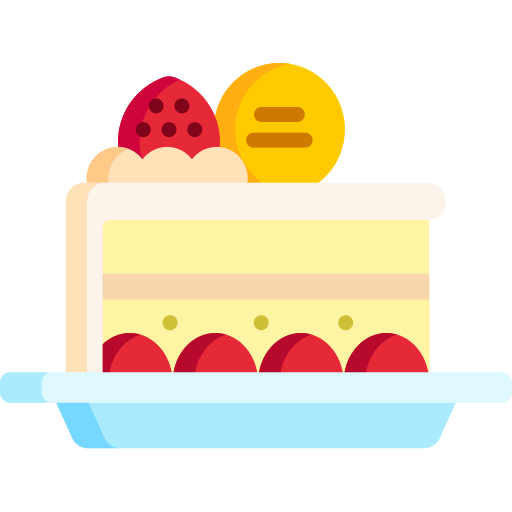 Cake slice icon