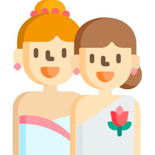 Two brides icon