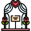 Wedding arch icon 64x64