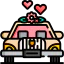 Wedding car icon 64x64