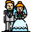 Bride and groom 상 64x64