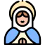 Virgin mary icon 64x64