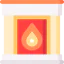 Fireplace icon 64x64
