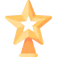 Christmas star icon 64x64