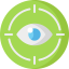 Eye scanner icon 64x64