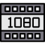 1080p Full HD icon 64x64