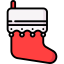 Christmas sock icon 64x64