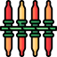 Christmas lights icon 64x64