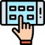 Touch screen icon 64x64