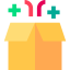 Открытая коробка иконка 64x64
