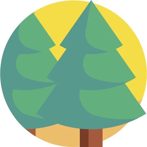 Pine tree icon