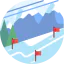 Ski resort biểu tượng 64x64
