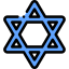 Star of david icon 64x64
