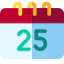 Christmas day icon 64x64