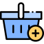 Shopping basket icon 64x64
